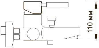 Смеситель Wasserkraft Main 4101- фото3