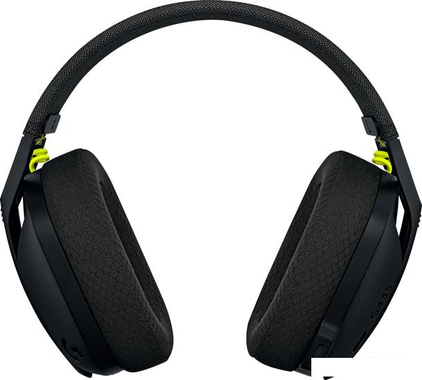 Наушники Logitech G435 Lightspeed (черный/неоновый желтый)- фото2