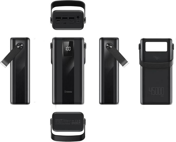 Внешний аккумулятор Itel Maxpower 450PF 45000mAh (черный)- фото3
