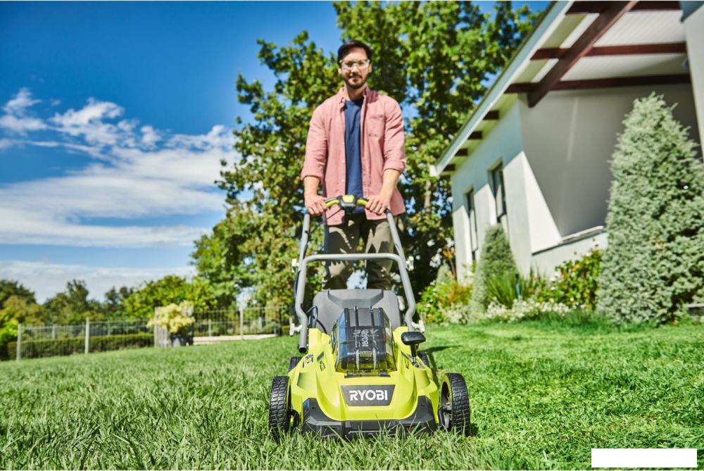Газонокосилка Ryobi Power-Assist RLM36X41H50PG (с 1-им АКБ 5 Ач)- фото3