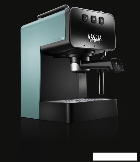 Рожковая бойлерная кофеварка Gaggia Espresso Deluxe Green EG2111/66- фото2
