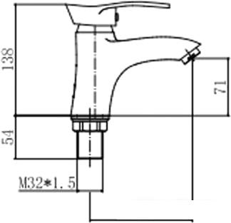 Смеситель Fashun A1001- фото2