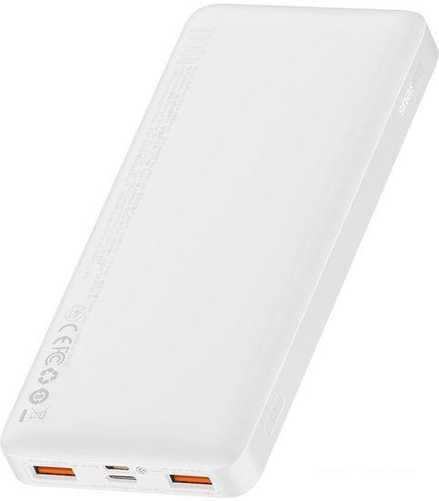 Внешний аккумулятор Baseus Bipow Fast Charge Power Bank 20W 10000mAh (белый)- фото2