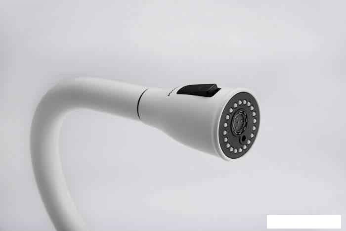 Смеситель Paulmark Lange La214212-431 (белый матовый)- фото3