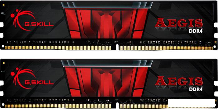 Оперативная память G.Skill Aegis 2x8GB DDR4 PC4-25600 F4-3200C16D-16GIS- фото