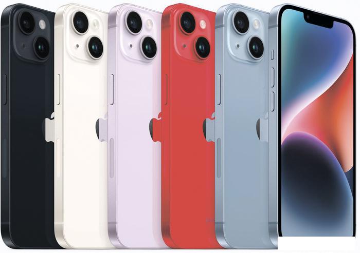 Смартфон Apple iPhone 14 256GB (синий)- фото4