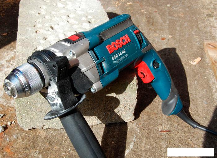 Ударная дрель Bosch GSB 16 RE Professional (060114E500)- фото3