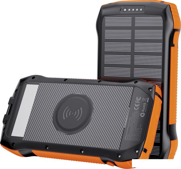 Внешний аккумулятор Choetech B657 20000mAh (черный/оранжевый)- фото2