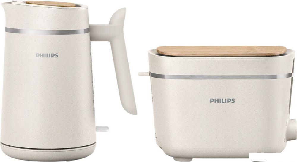 Электрический чайник Philips HD9365/10 + тостер HD2640/10- фото