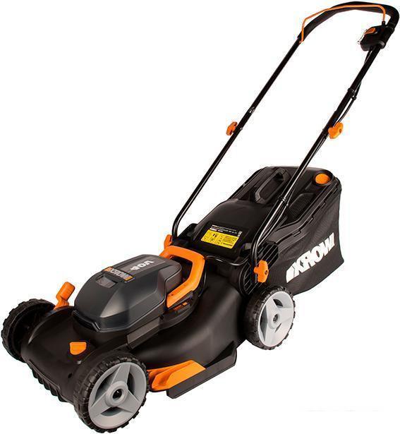 Газонокосилка Worx WG743E- фото