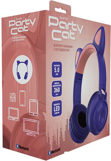 Наушники QUMO Party Cat 32304 (фиолетовый)- фото4