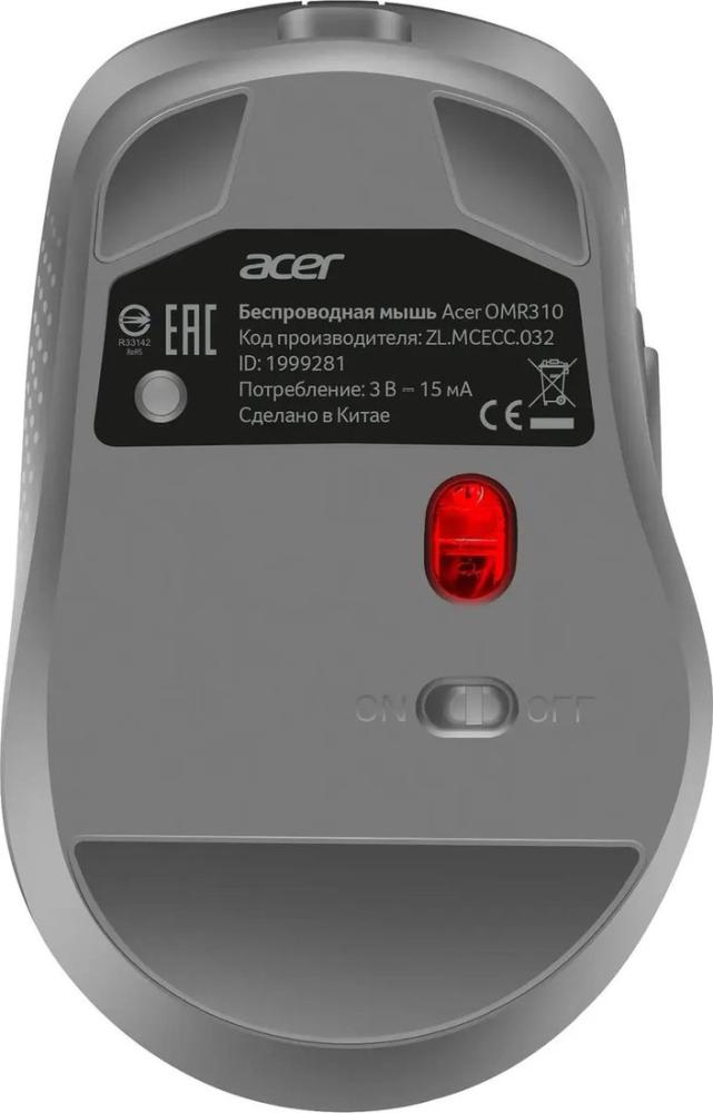 Мышь Acer OMR310 (темно-серый)- фото3