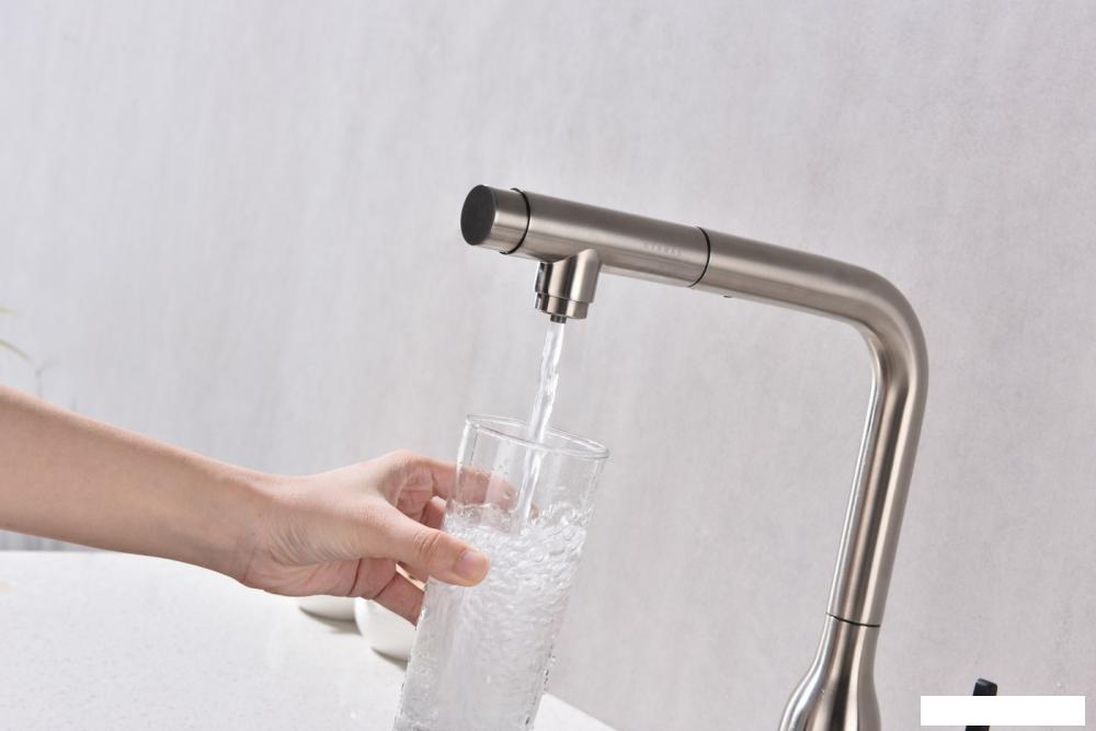 Смеситель Paulmark Viper Vi213105-NI (никель)- фото3