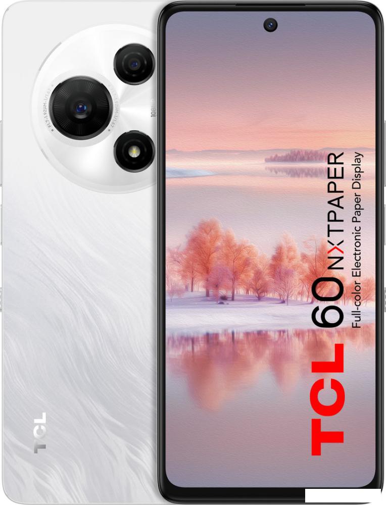Телефон TCL 60 NXTPAPER T626K 8GB/512GB (альпийский белый)