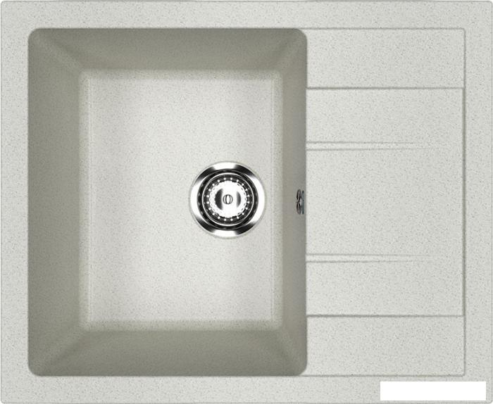 Кухонная мойка Ulgran U-607 (серый)- фото