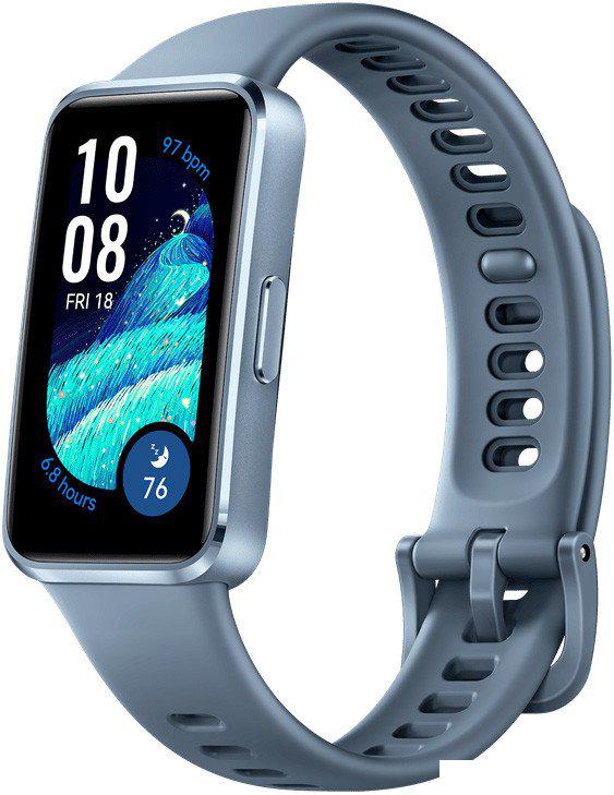 Фитнес-браслет Huawei Band 10 (синий, международная версия)- фото