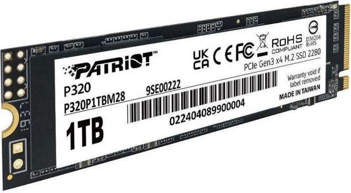 SSD Patriot P320 1TB P320P1TBM28- фото3