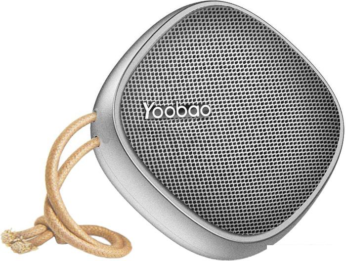 Беспроводная колонка Yoobao M1 (серебристый)