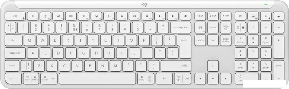 Клавиатура Logitech Signature Slim K950 920-012435 (белый)