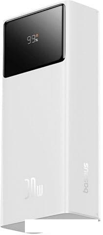 Внешний аккумулятор Baseus Star-Lord Digital Display Fast Charging Power Bank 10000mAh 30W (белый)