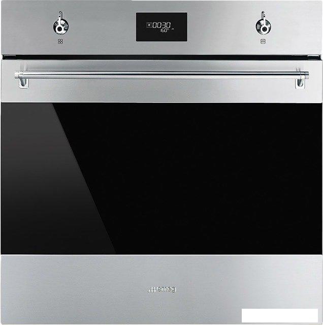 Электрический духовой шкаф Smeg SF6301TVX- фото