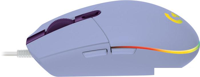 Игровая мышь Logitech G102 Lightsync (сиреневый)- фото4