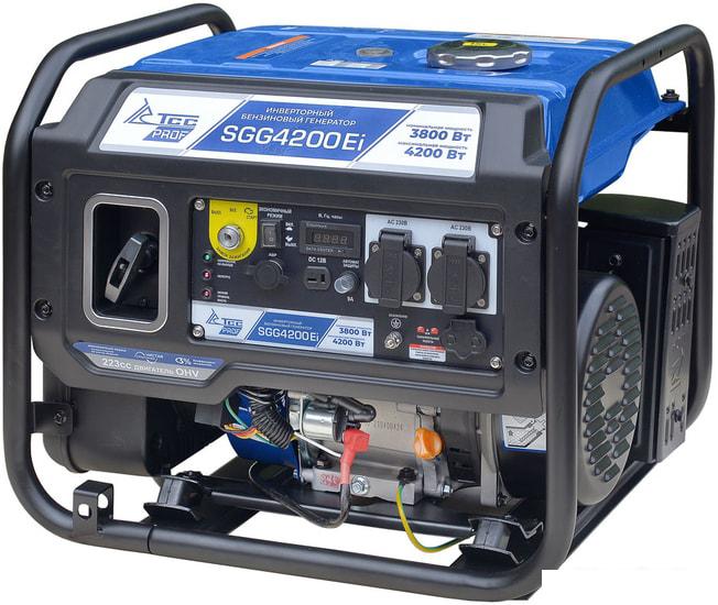 Бензиновый генератор ТСС SGG 4200EI- фото
