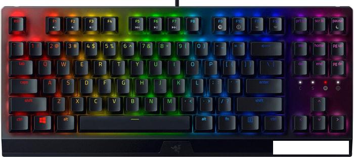 Клавиатура Razer BlackWidow V3 Tenkeyless Green Switch- фото
