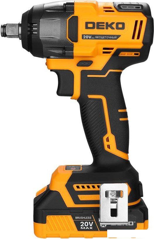 Гайковерт Deko DKIS-Li Set 083-1083 (с 2-мя АКБ, кейс)- фото4