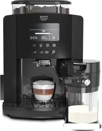 Эспрессо кофемашина Krups Arabica Latte EA819N- фото2