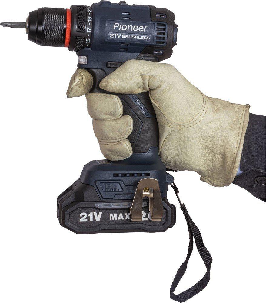 Дрель-шуруповерт Pioneer Tools CD-E2012BL-01C (с 1-им АКБ, кейс)- фото3