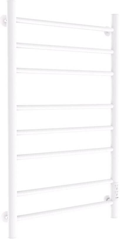 Полотенцесушитель Маргроид Ferrum Вид 10 СНШ 80/40 Белый матовый, скрытого монтажа, таймер справа