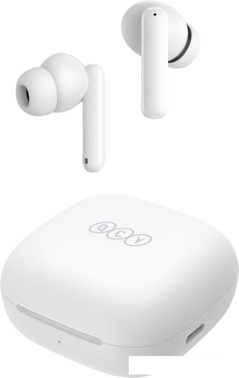 Наушники QCY T13 ANC (белый)- фото