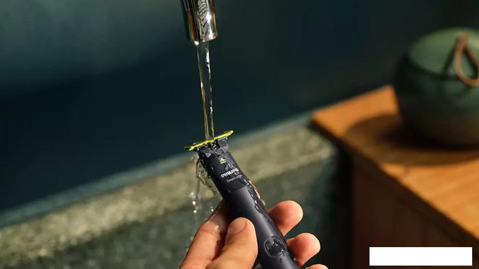 Триммер для бороды и усов Philips OneBlade Face QP1424/10- фото4