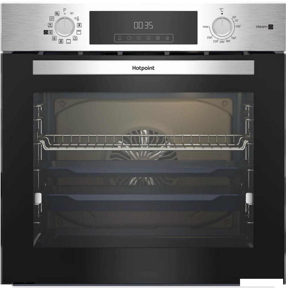 Электрический духовой шкаф Hotpoint HSTF 1231 JSAH IX- фото