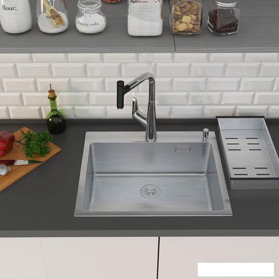 Кухонная мойка Roxen Simple 560220-60- фото3