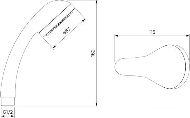 Смеситель Milardo Simp SIMSB00M03- фото4