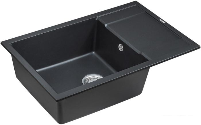 Кухонная мойка Paulmark Verlass PM317850-BLM- фото2