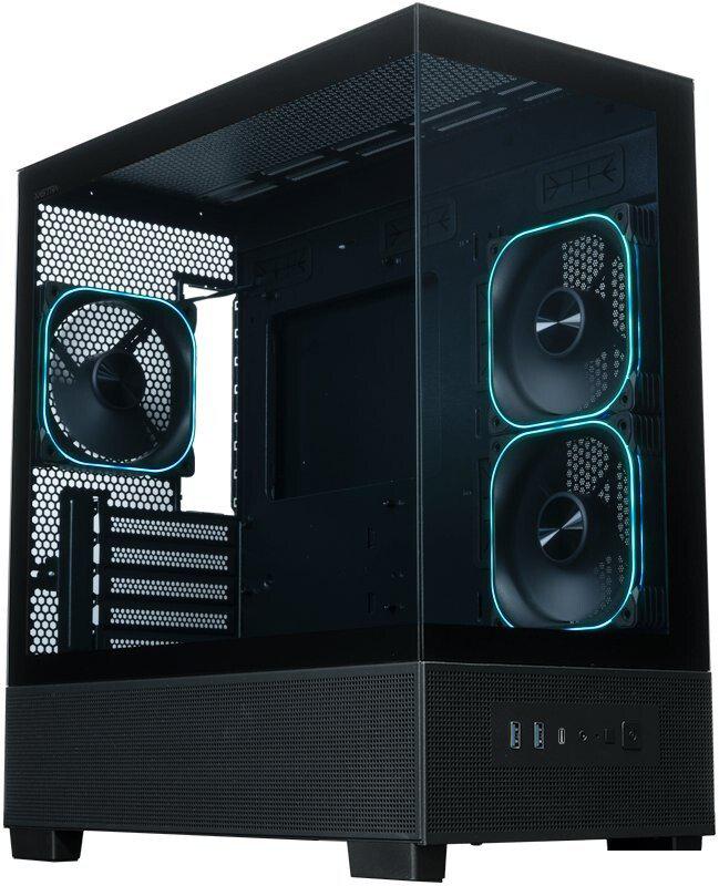 Корпус XASTRA Q500M 3ARGB-FG-C10-UC (черный)
