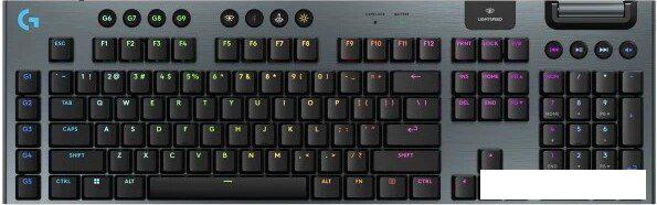 Клавиатура Logitech G915 X Lightspeed GL Clicky 920-012700 (черный, нет кириллицы)