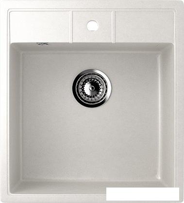 Кухонная мойка Ulgran U-406 (341 ультра-белый)- фото