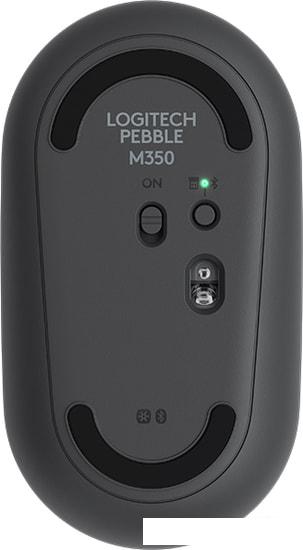Мышь Logitech M350 Pebble (графит)- фото4