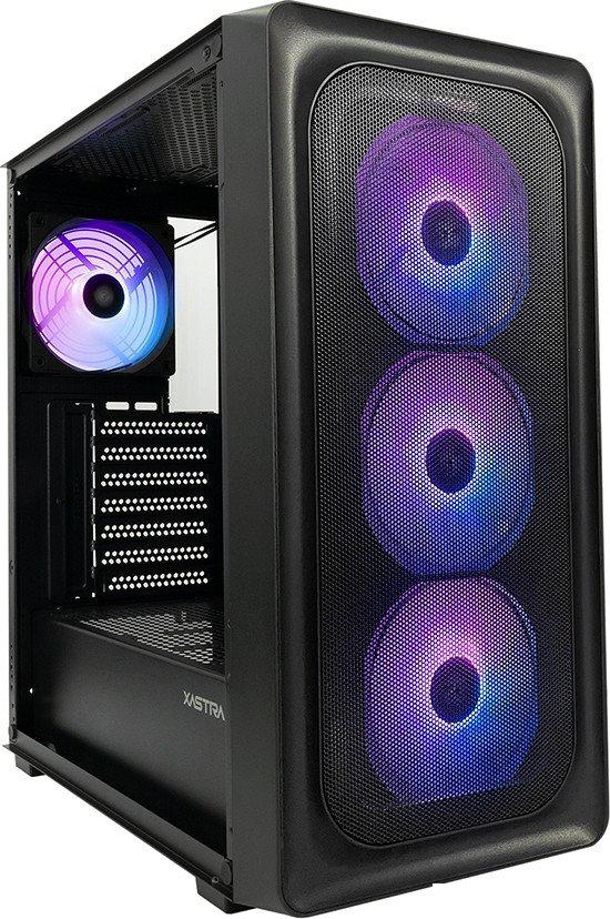 Корпус XASTRA A407 4ARGB (черный)- фото2