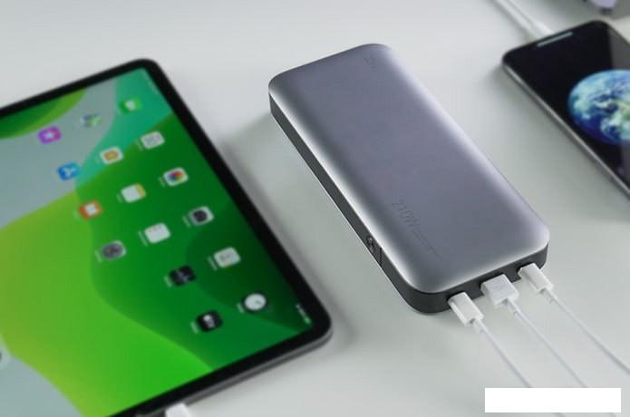 Портативное зарядное устройство ZMI QB826 25000mAh (серый)- фото4