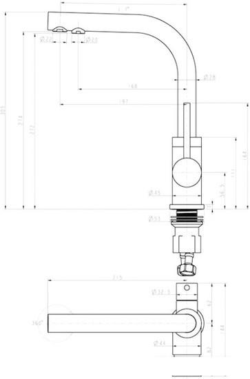 Смеситель Paulmark Essen 213011-431TW (белый матовый)- фото3