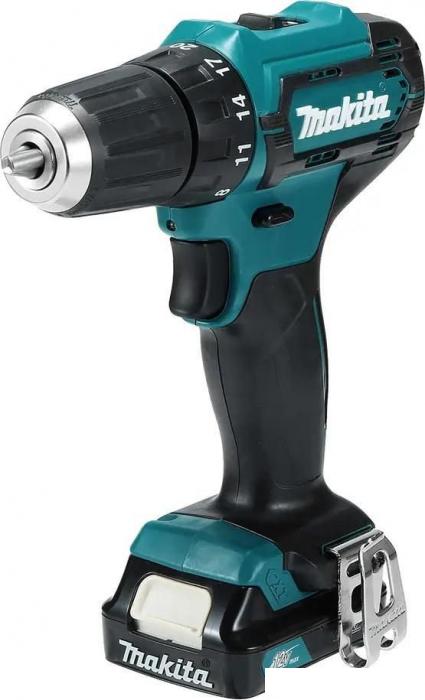 Дрель-шуруповерт Makita DF333DSAX6 (с 1-им АКБ, кейс)- фото2