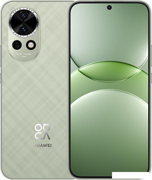 Смартфон Huawei nova 13 BLK-LX9 12GB/256GB (дымчатый зеленый)- фото