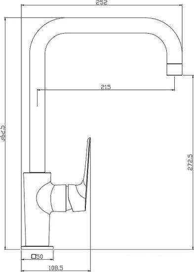 Смеситель Rossinka Silvermix RS46-23- фото2