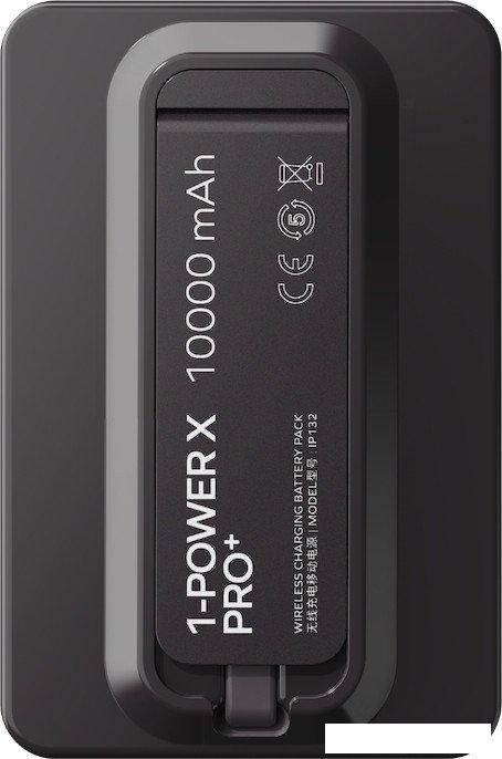 Внешний аккумулятор Momax 1-Power X Pro+ Magnetic Built-In USB-C IP132 10000mAh (черный)- фото3