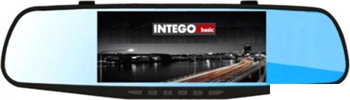 Видеорегистратор для авто Intego Basic VX-455MR с картой памяти 32GB- фото